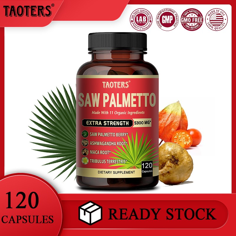 Prostate Health Supplements for Men Support Complex Formula with Saw Palmetto