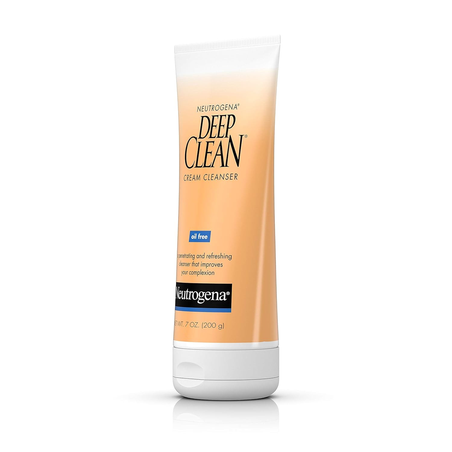 Deep Clean Daily Facial Cream Cleanser with Beta Hydroxy Acid to Remove Dirt, Oi