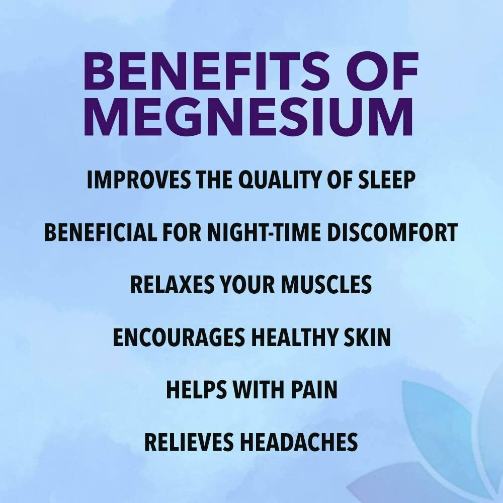 Magnesium Sleep Spray for Hair, Joint Pain, Leg Spasms, and Body Aches (Rosemary