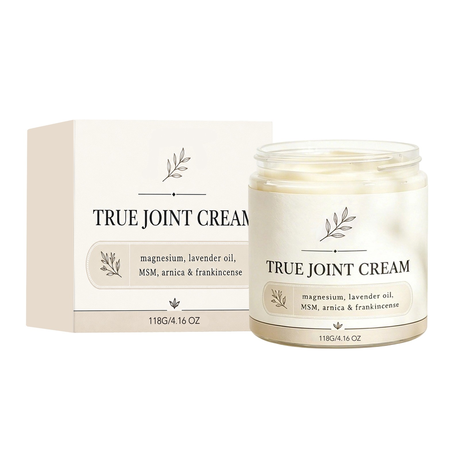 Organics True Joint Cream, Moisturizing Massage Cream for Body Joints 4