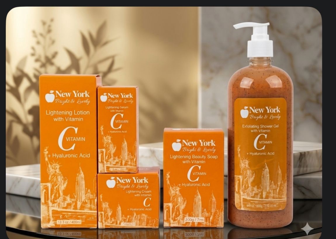 4in1 EASY Glow Whitening Body Shower Gel 1000ml +Lotion 500ml+ Serum 💯 ORIGINAL