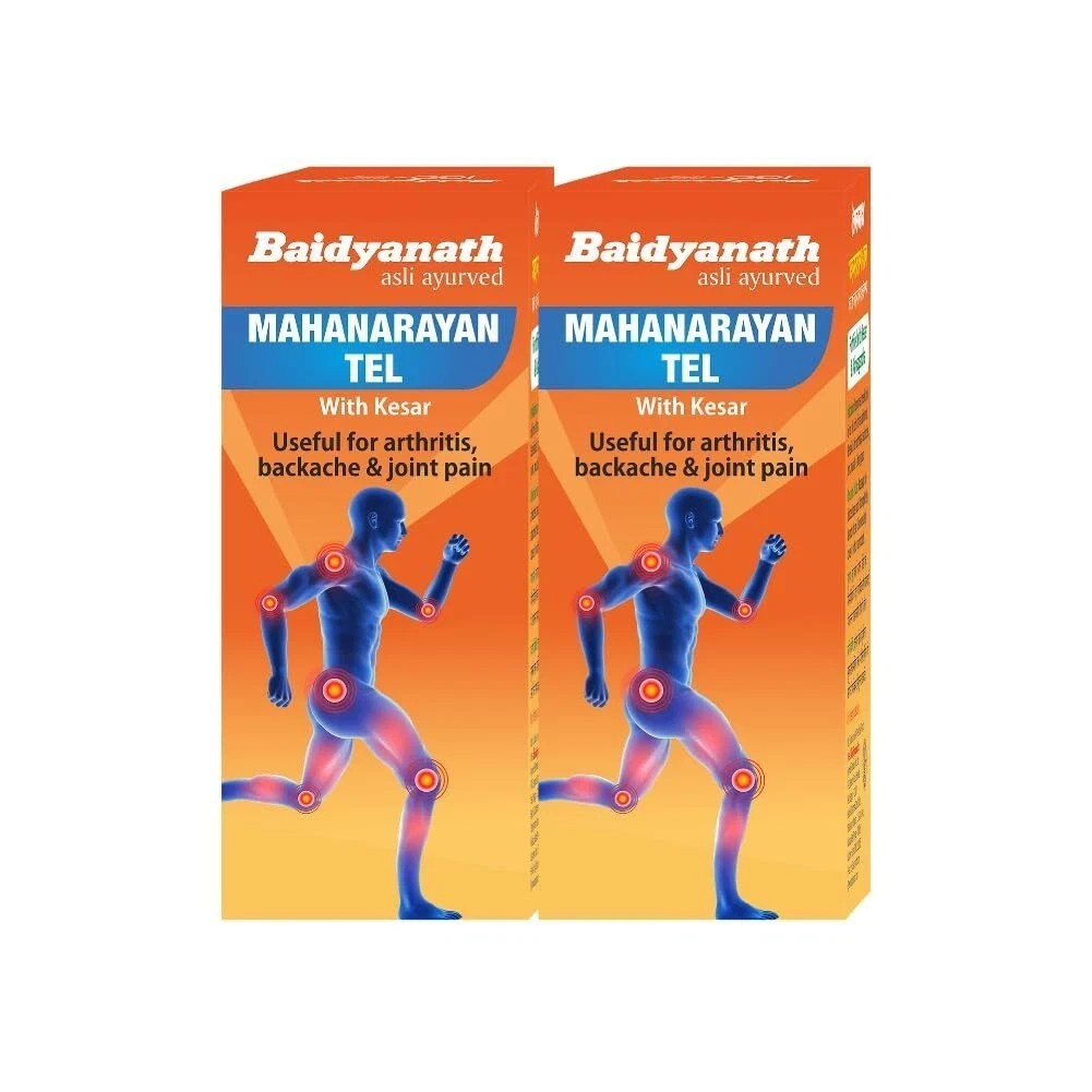 Baidyanath Mahanarayan Tel Massage Oil 100ml Each Set Of 2