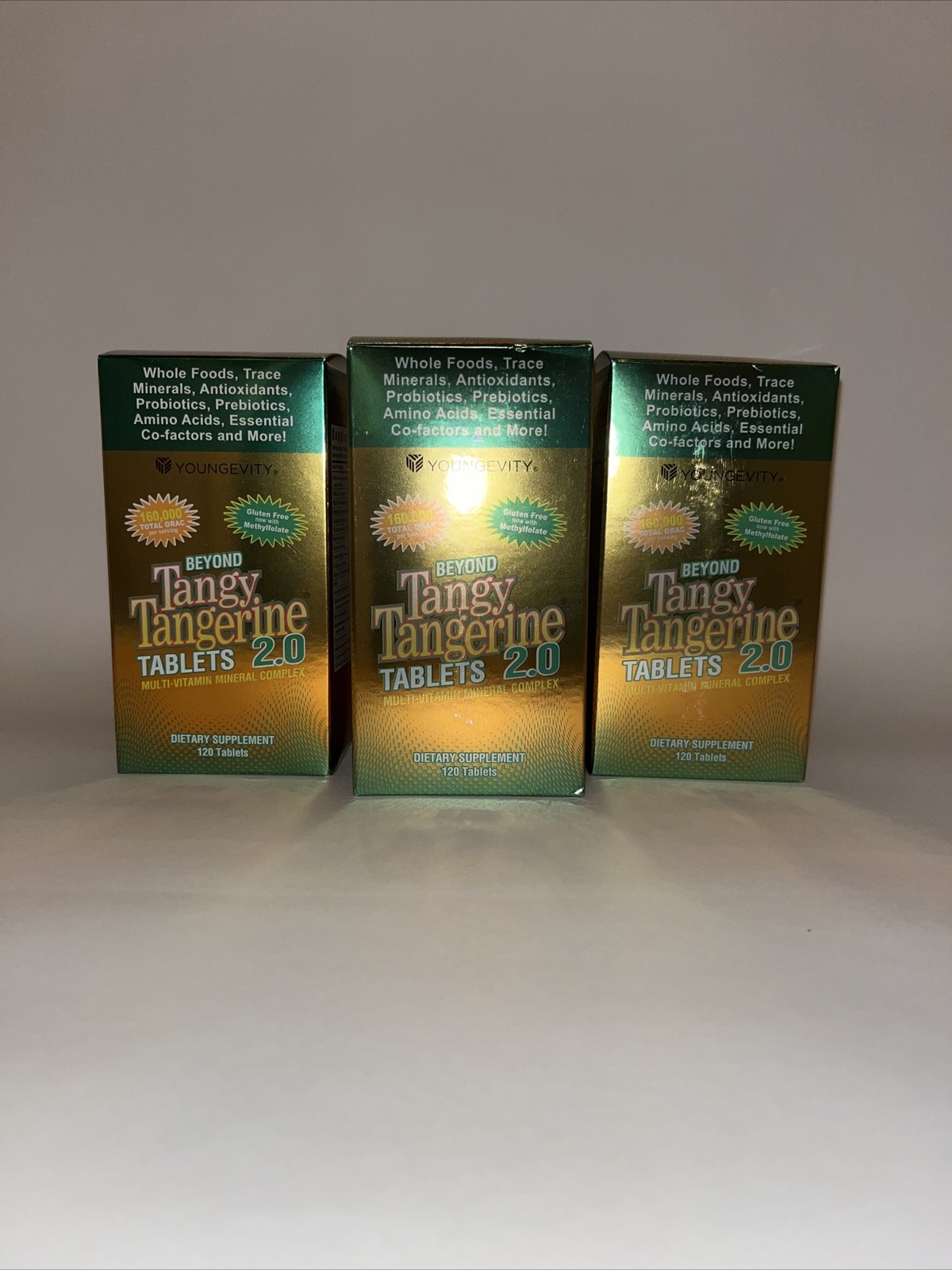 Youngevity Dr. Wallach Beyond Tangy Tangerine BTT 2.0 Tablets – 120 **3 PACK**