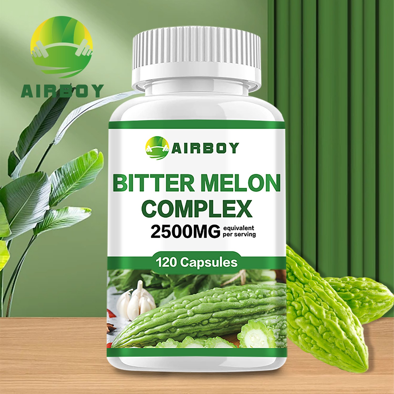Bitter Melon Complex 2500mg -Reduces Blood Sugar, Weight Loss, Enhances Immunity