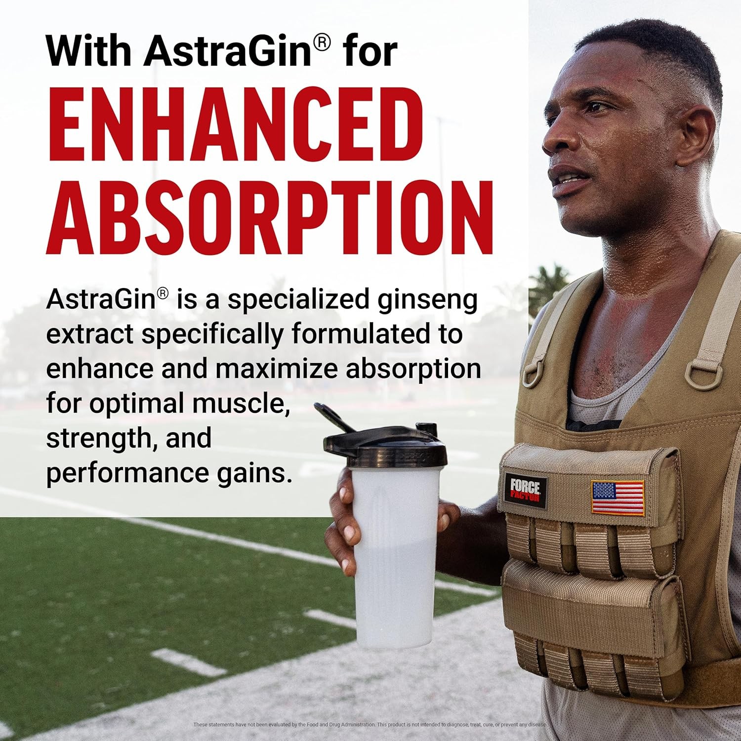 Force Factor Creatine HMB Powder,5g Creatine Monohydrate + 3g myHMB for Muscle G