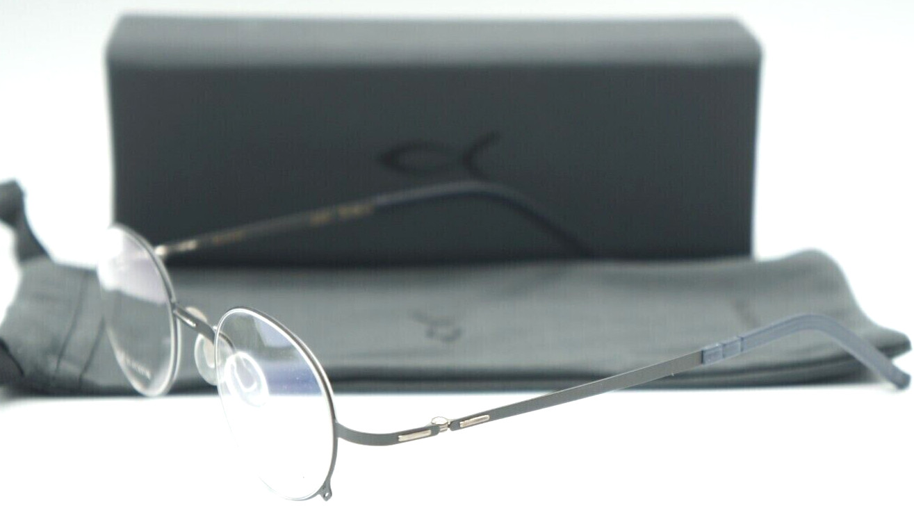 NEW BLACKFIN BF731 TIWI COL. 431 MATTE BLACK TITANIUM AUTHENTIC EYEGLASSES 42-22