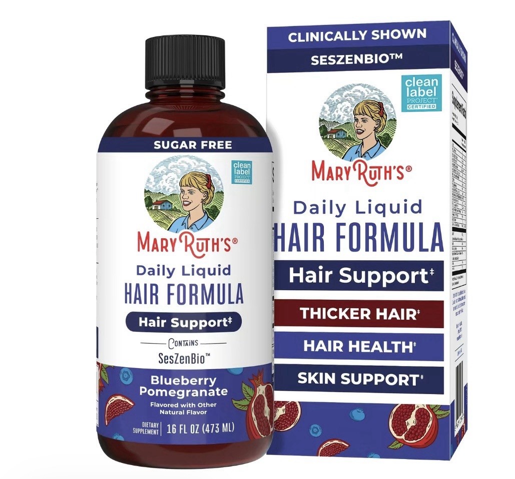 Mary Ruth Liquid Morning Multivitamin Blueberry Supplement 15.22oz