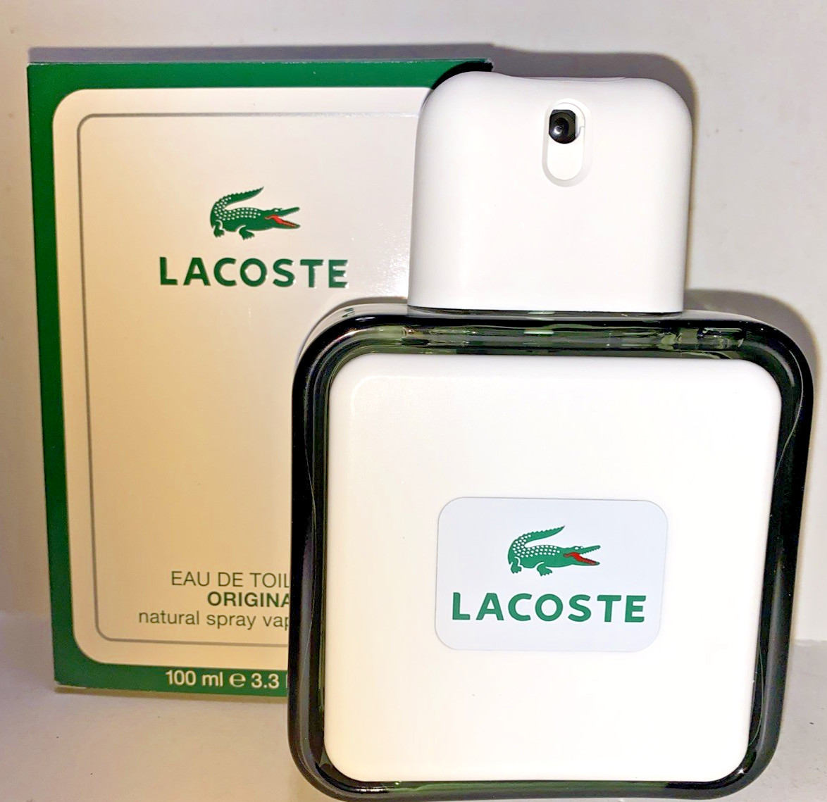 LACOSTE ORIGINAL EDT Spray For Men 3.3 FL.OZ / 100 ML Rare Original Formula NEW
