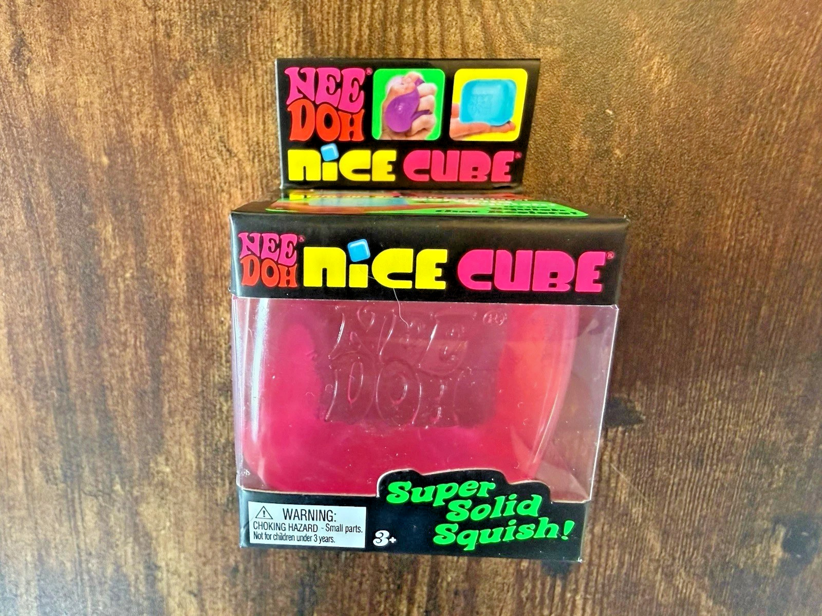 NeeDoh NICE CUBE (PINK) – Super Solid Squish! – SEALED / BRAND NEW‼️