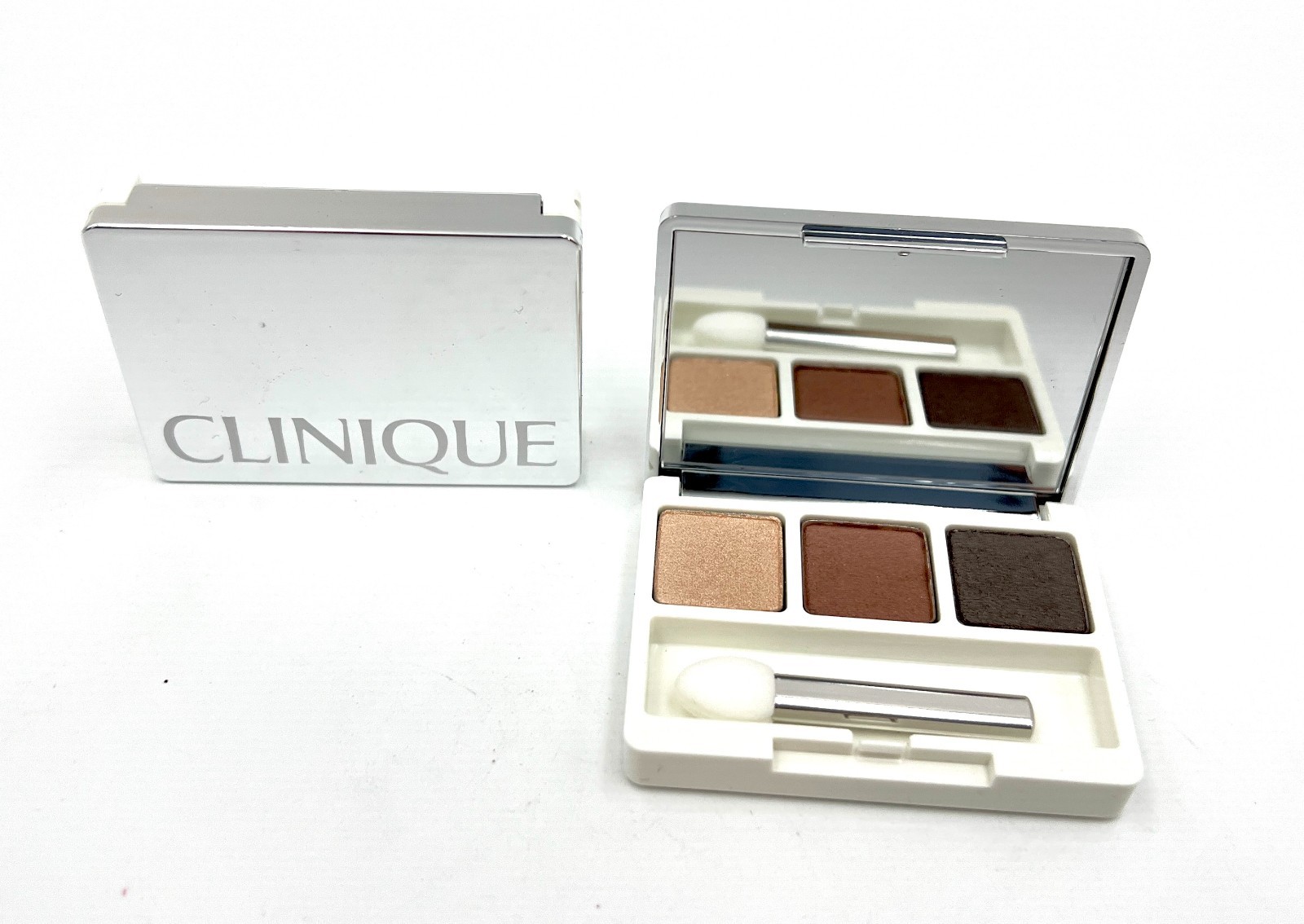 Clinique All About Shadow Trio~Daybreak~Pink Chocolate~Neutral Territory