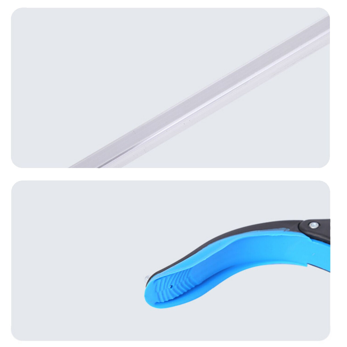 32” Lightweight Extra Long Handheld Trash Claw Grabber, Trash Pickup Aid