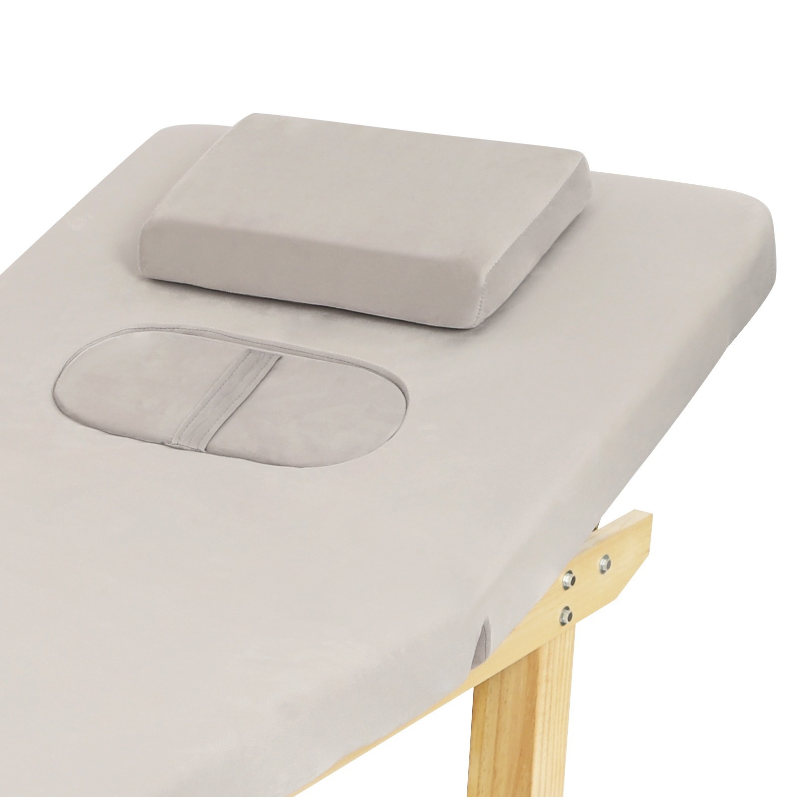 Solid Wood Stationary Massage Table 0-45°Angle Adjustable Physical Therapy Table