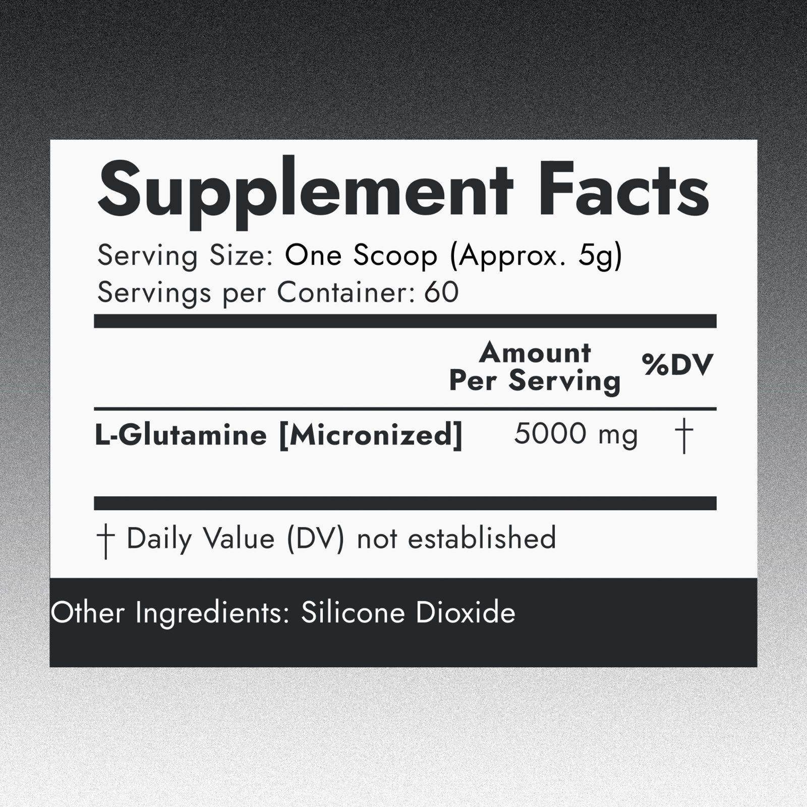 L-Glutamine [Micronized], Glutamine Powder, Pure Glutamine