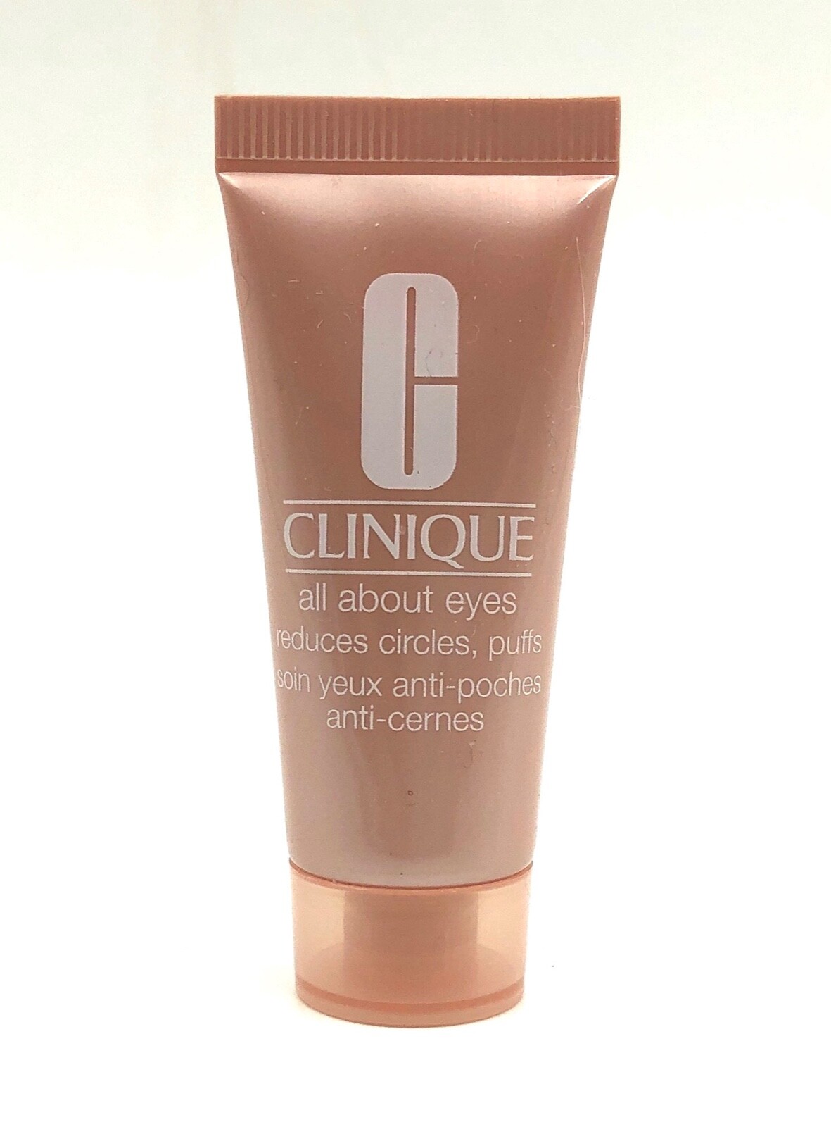 New! Clinique All About Eyes reduces circles, puffs 0.5 oz /15 ml ~ Full Size