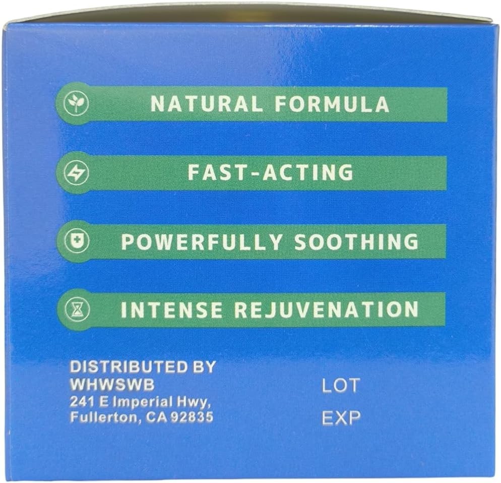 Neuropathy Nerve Relief Cream – Maximum Strength for Feet, Hands, Legs, Toes…