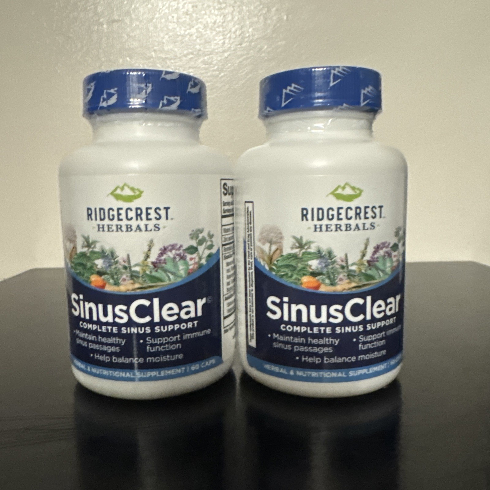 Ridgecrest Herbals SinusClear Complete Sinus Support Capsule – 120 Capsules