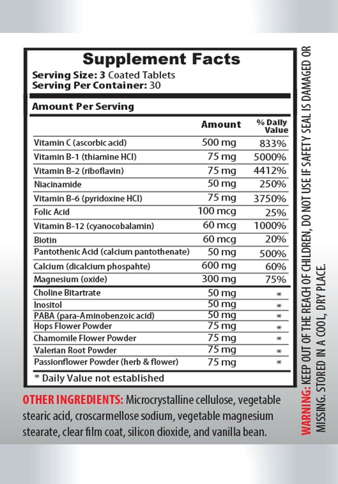 brain and memory boost memory – STRESS B & C – stress defender natural 2 BOTTLE