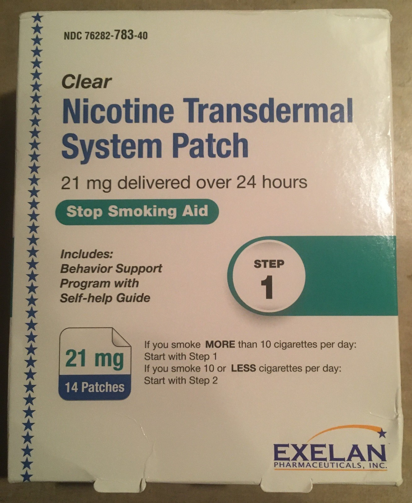 Nicotine Transdermal Patch – 12 Weeks to Quit Bundle (for heavy smokers)