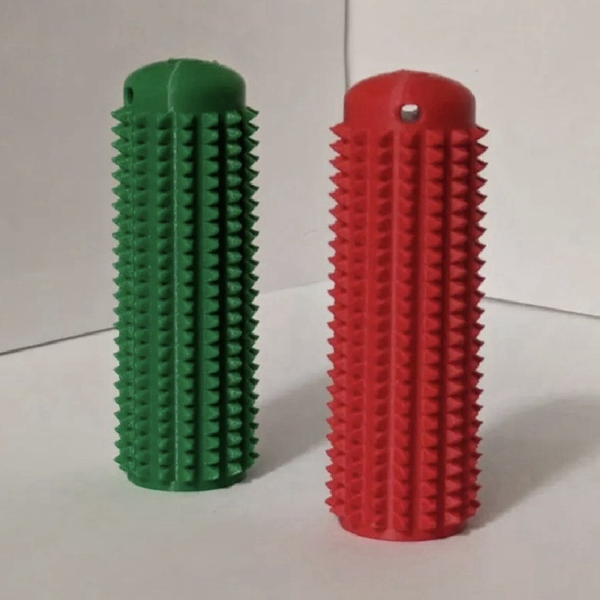1-Pack Manual Plastic Spiky Massage Roller Sticks, Rolling hand stress relief