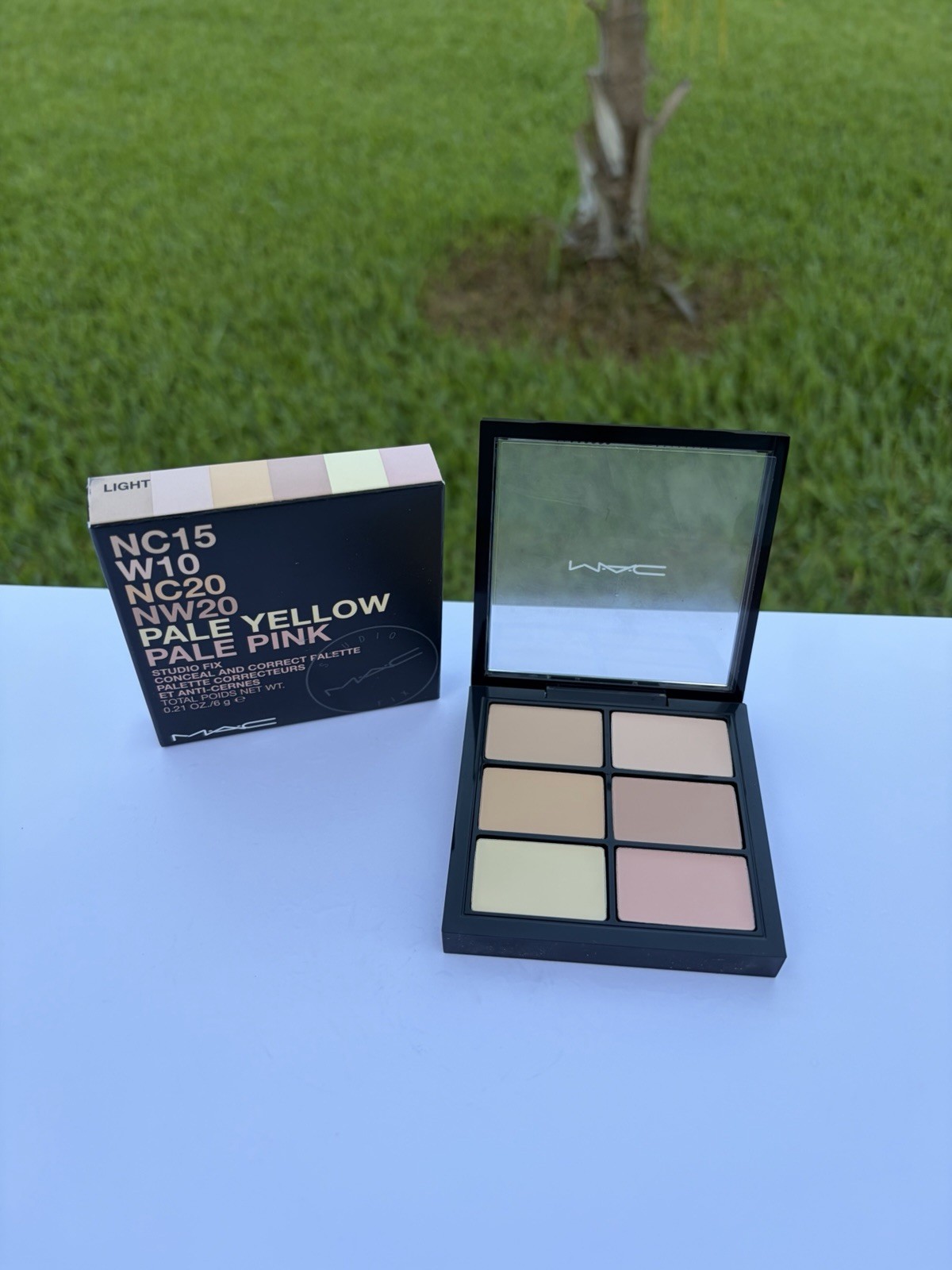 NEW Mac Studio Fix Concealer Corrector Palette .21oz LIGHT NC15 W10 NW20 NC20
