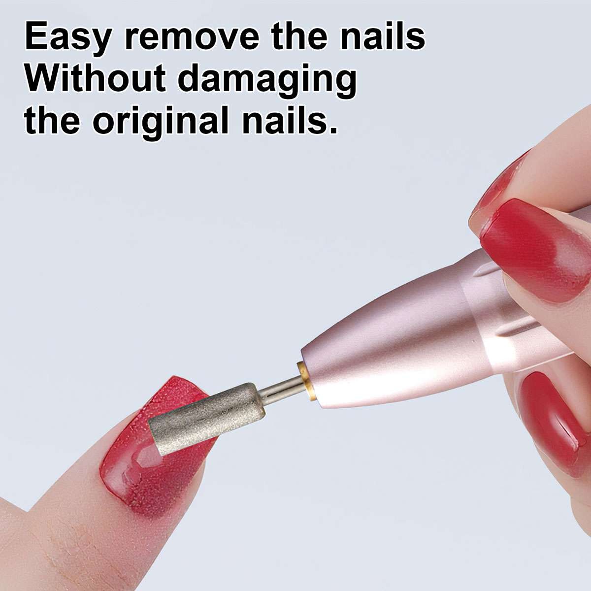 Rechargeable Electric Nail Drill Machine Portable Manicure Pedicure Kit 45000RPM