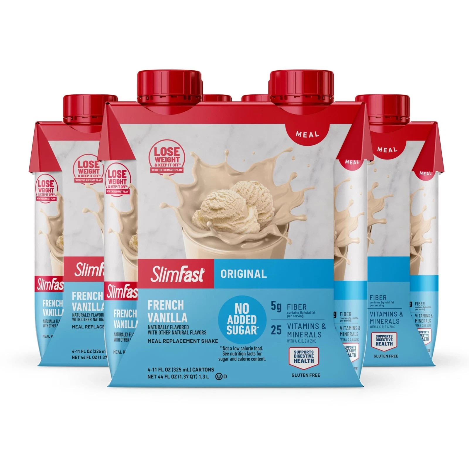 Meal Replacement Shake, Original French 12 Count (Pack of 1)