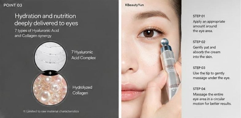 MEDI-PEEL Peptide 9 Volume Lif-Tox Eye Cream 20g Firming Anti-Wrinkle Hydrating