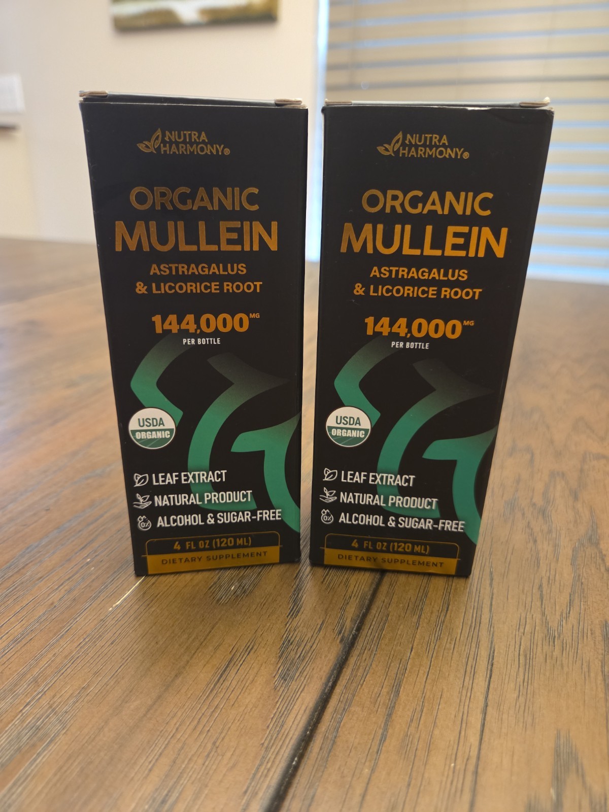 Mullein Drops for Lungs – USDA Organic Liquid – Mullein Leaf Extract Supplement