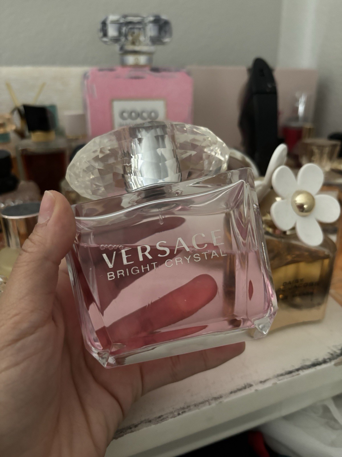 Versace Bright Crystal EDT Spray, 200 ml (6.7 US fl oz) Floral Regular Size