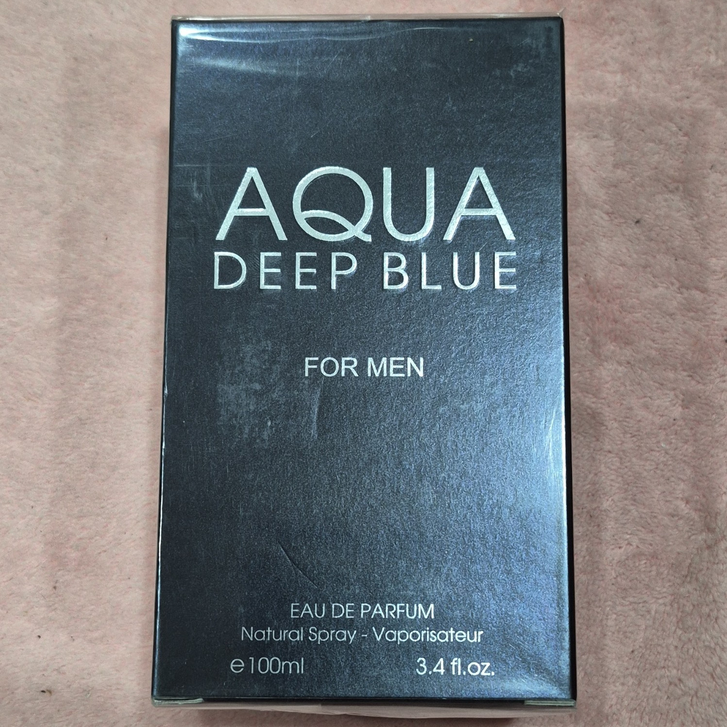 Fragrance Couture Aqua Deep Blue Men’s Eau de Parfum Spray 3.4 fl oz Regular