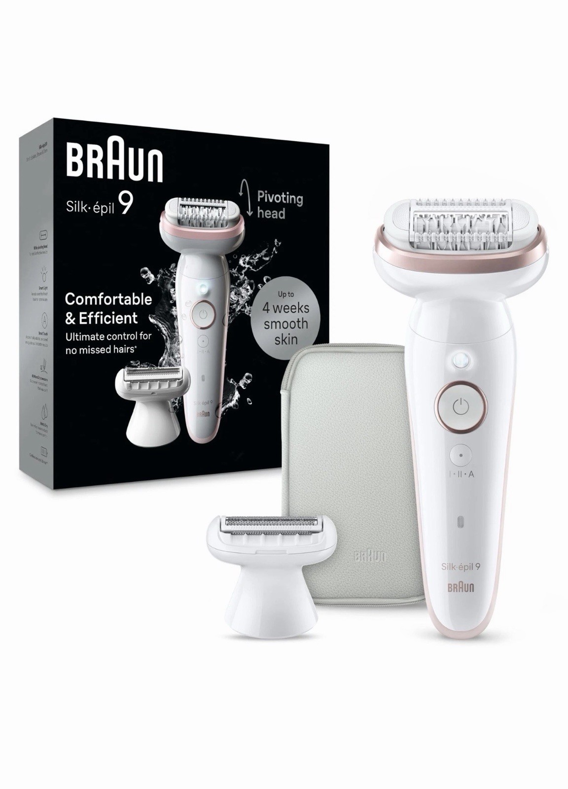 Braun Silk-épil 9 SES9-030 Epilator Hair Removal Shaver BRAND NEW SEALED