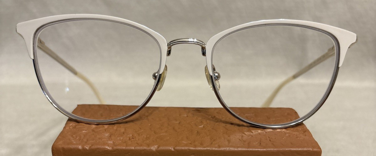 Longchamp Eyeglasses FRAMES ONLY LO2120 260 Nude Cat Eye Full Rim 52-18-135
