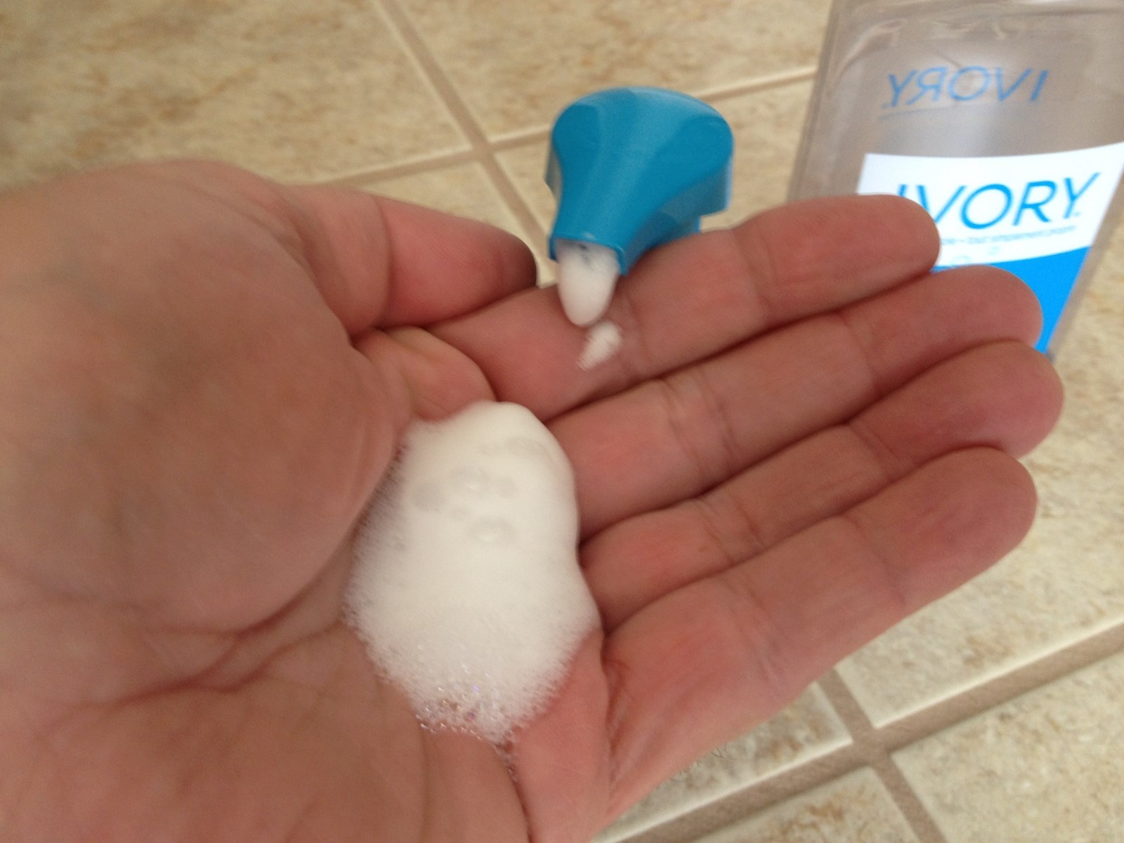 Original IVORY LIQUID HAND SOAP in a FOAMING PUMP (The only Ivory Foam on eBay!)