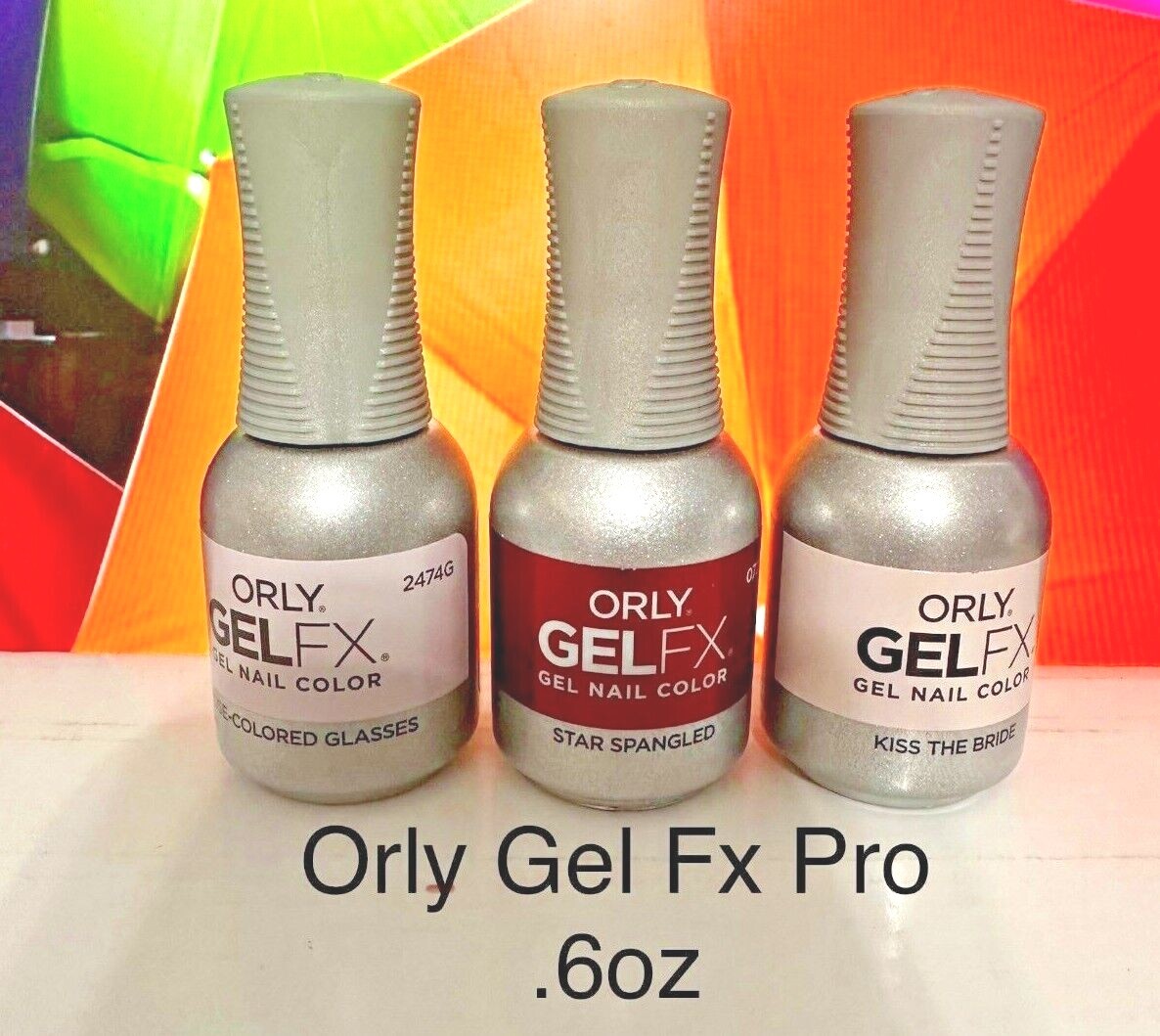 ORLY PRO GEL FX 0.6 fl oz *New Updated 2024* [Pick Your Color]