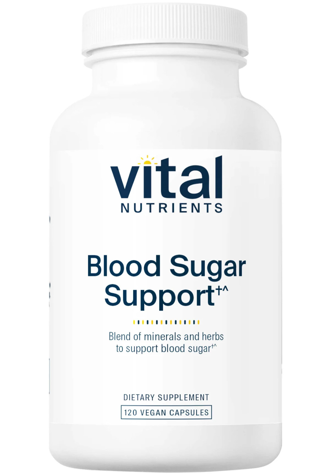 Vital Nutrients, Blood Sugar Support, 120 Vegan Capsules Exp: 07/2028 FREE SHIP
