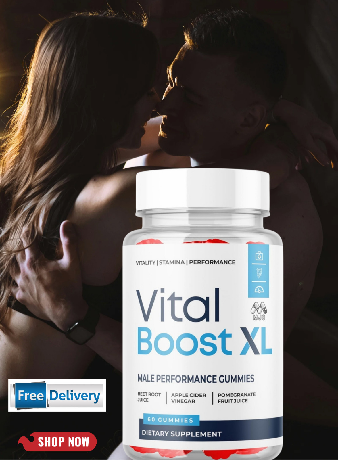 Vital Boost XL Male Performance Gummys Advanced Formula VitalBoost XL 60 Gummies