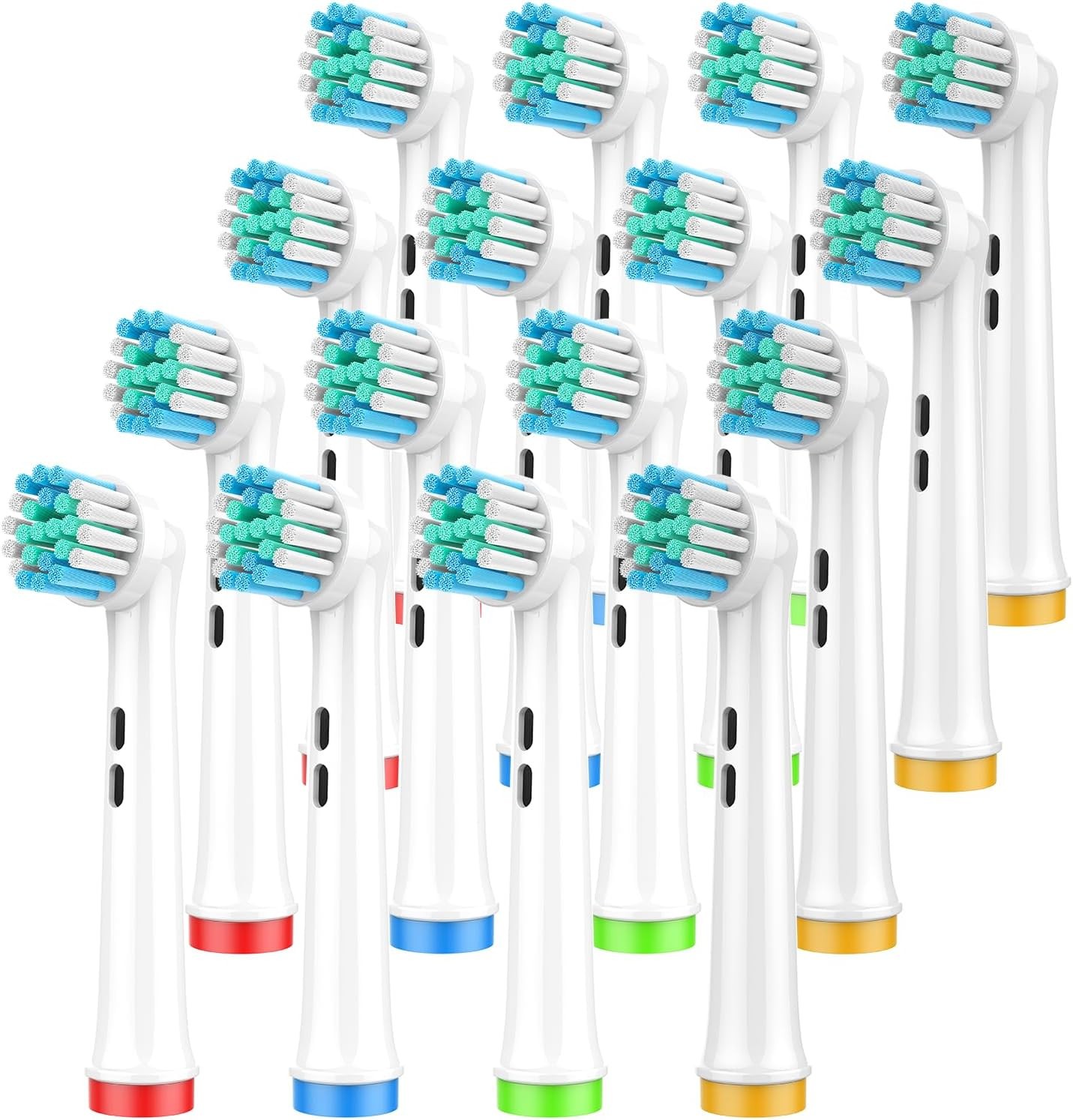 16Pcs Replacement Toothbrush Heads for Oral-B Braun Electric Brush Heads