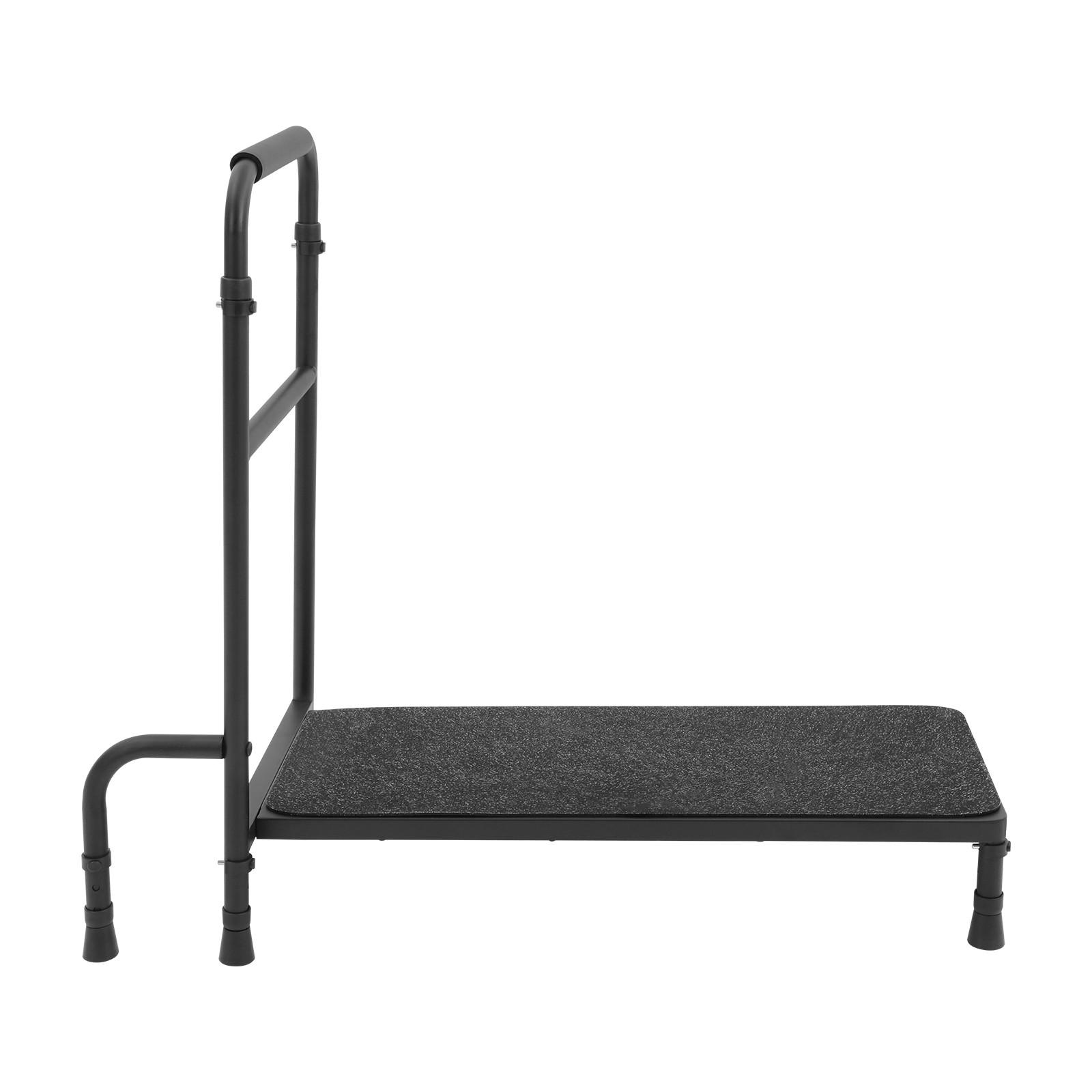 Bed Step Stool With 5 Leg And Adjustable Handle For Elderly 30.31*11.81 in