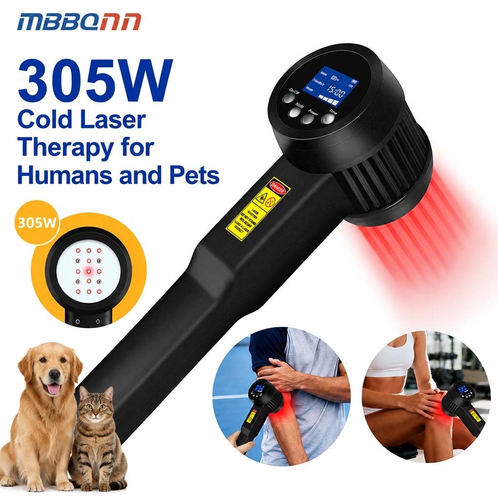 305W Cold Laser Therapy for Humans and Pets Arthritis Joint Pain Muscle Recovery