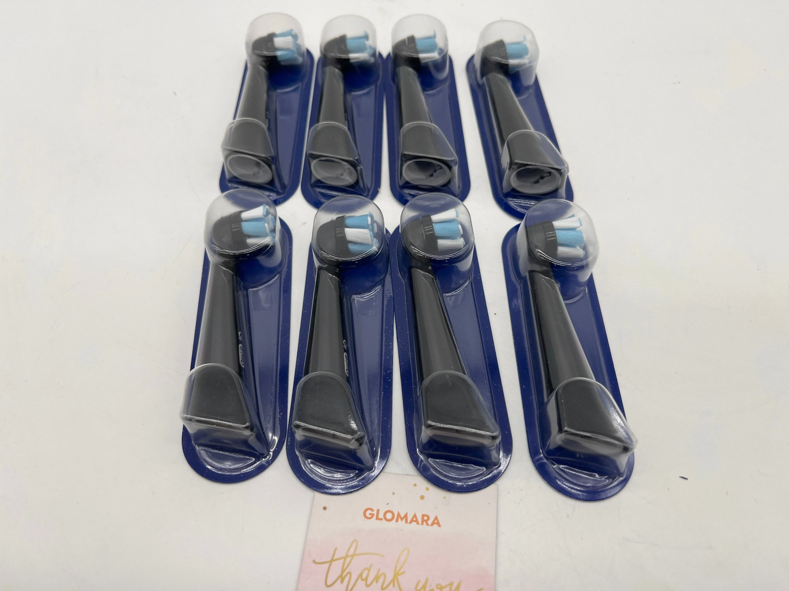 Oral-B iO Deep Clean Replacement Toothbrush Heads 8-Pack Black Series NEW Heads