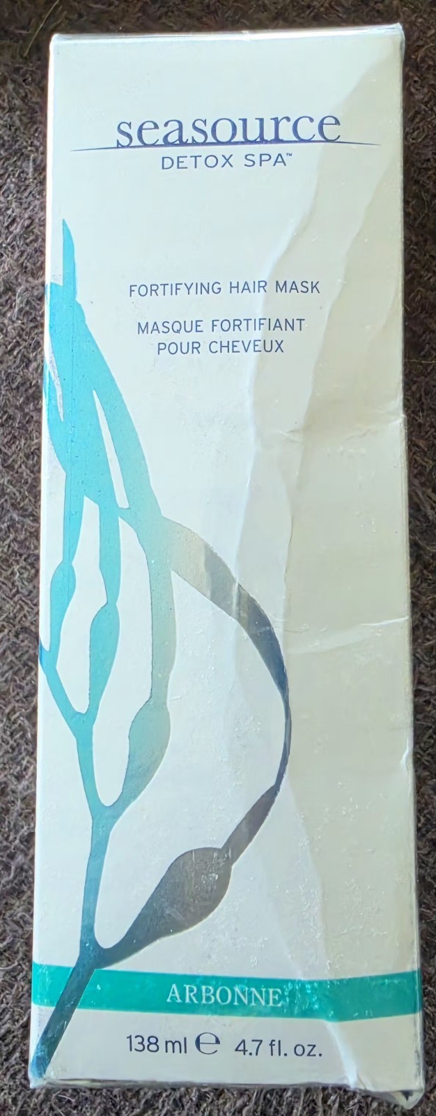 Arbonne * Seasource * Detox Spa * Fortifying Hair Mask * 4.7 fl Oz. * New/Sealed