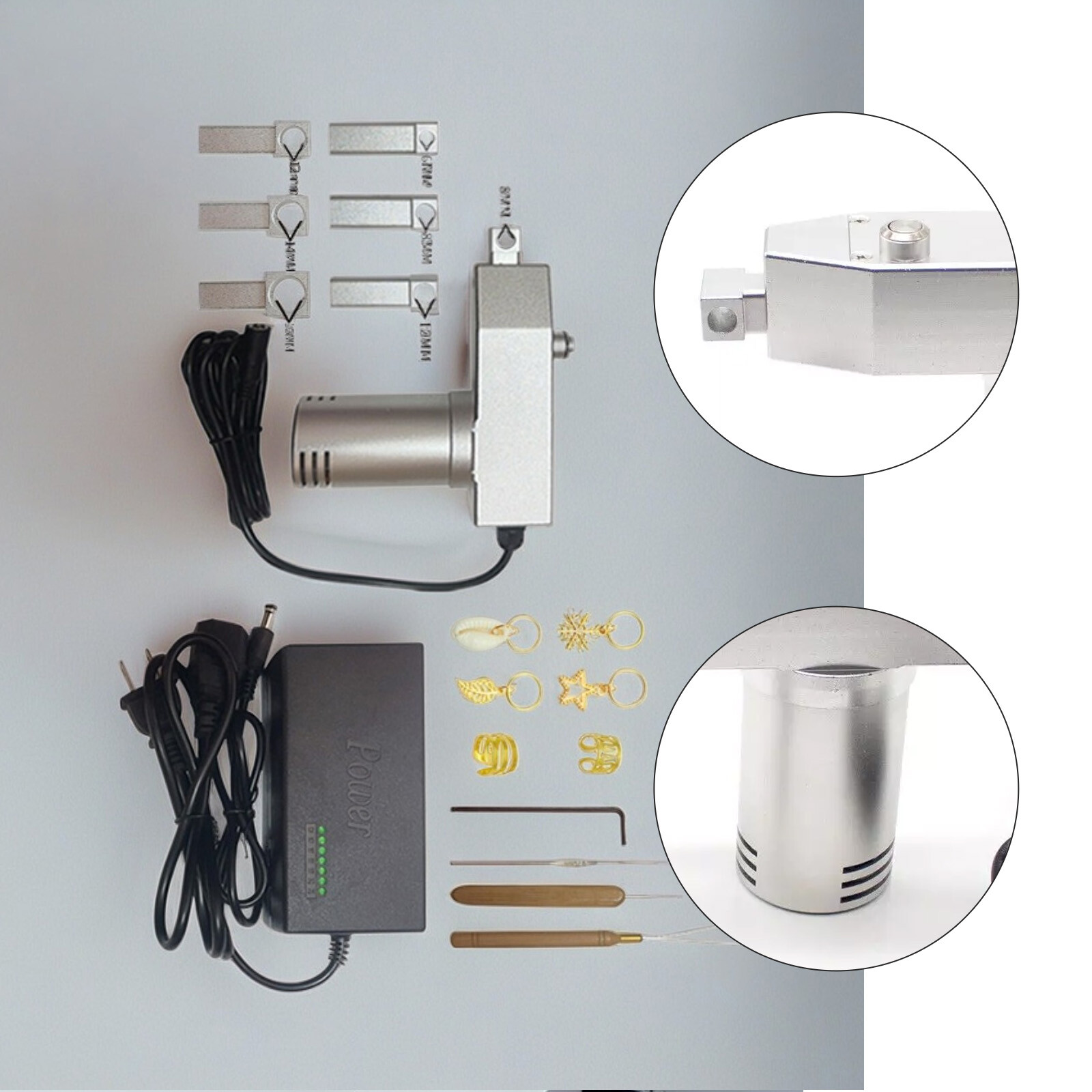 100-240V Dreadlocks Machine Metal Electric Instant Portable Hair Braiding