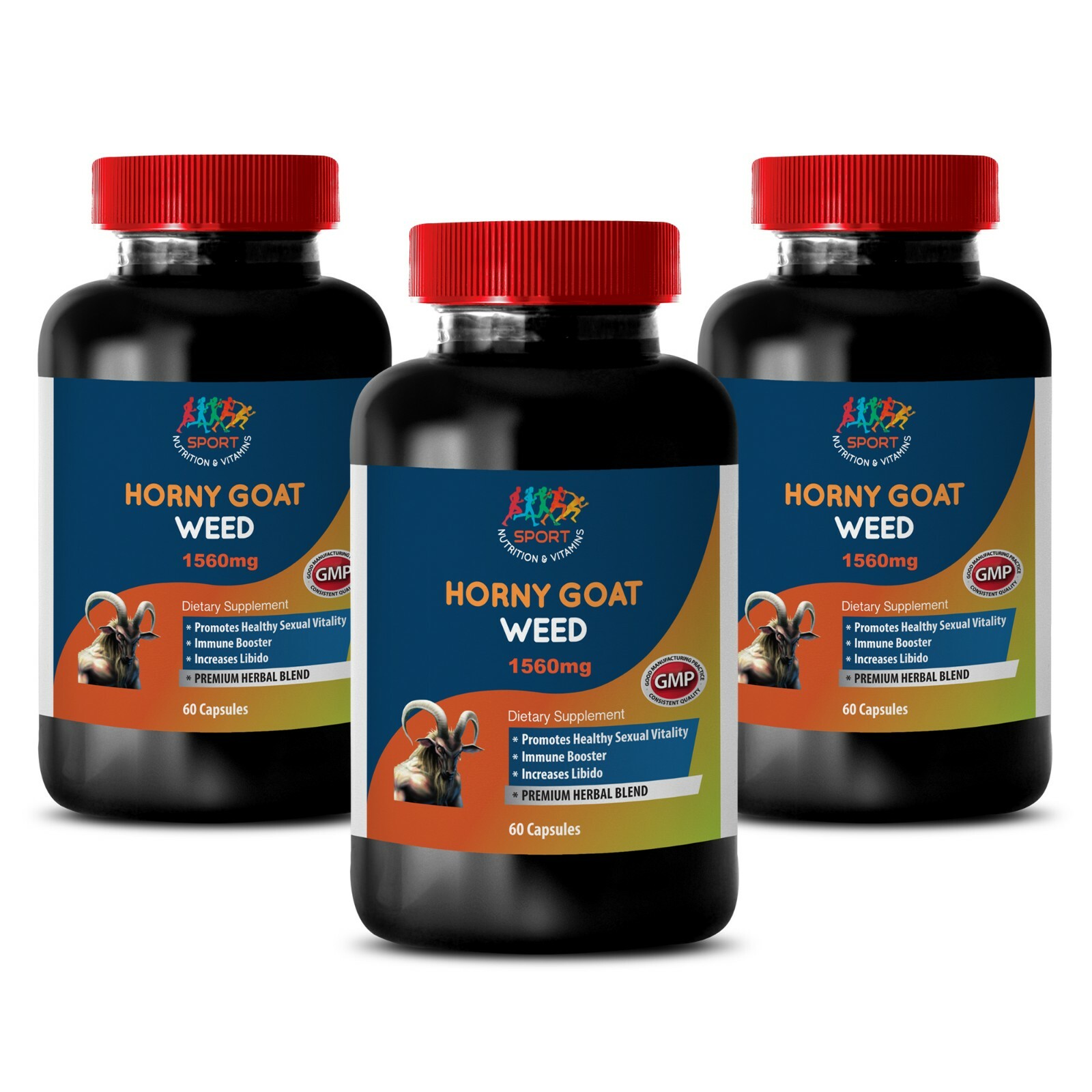 Muira Puama – Horny Goat Weed 1000mg – Saw Palmetto – Tongkat – 3 Bot 180 C