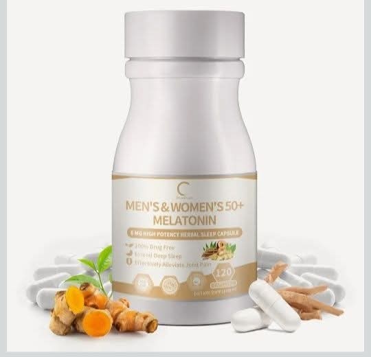 GreenPeople GPGP Melatonin Men’s and Women’s 50years Old+ 120 Cap. Exp 01/28