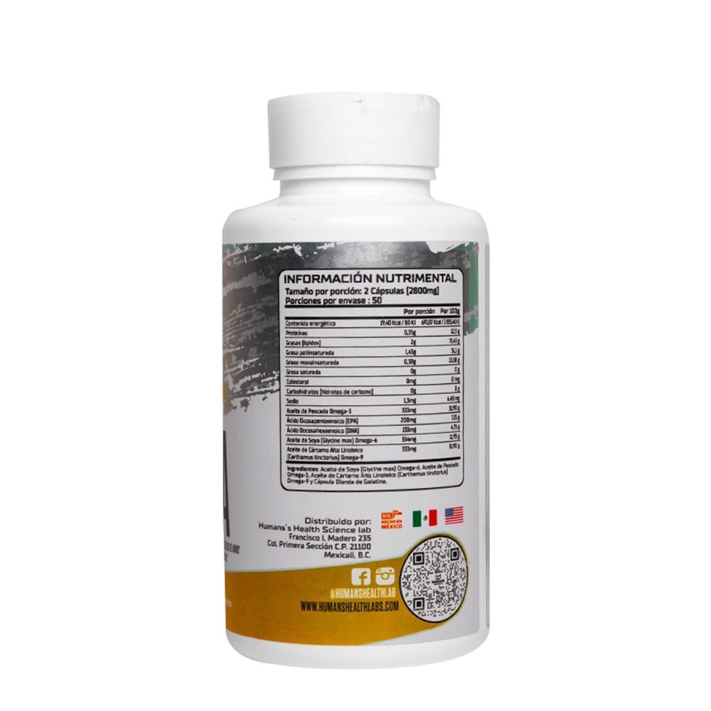 Humans Health Lab Omega 3 6 9 fish oil soft gel