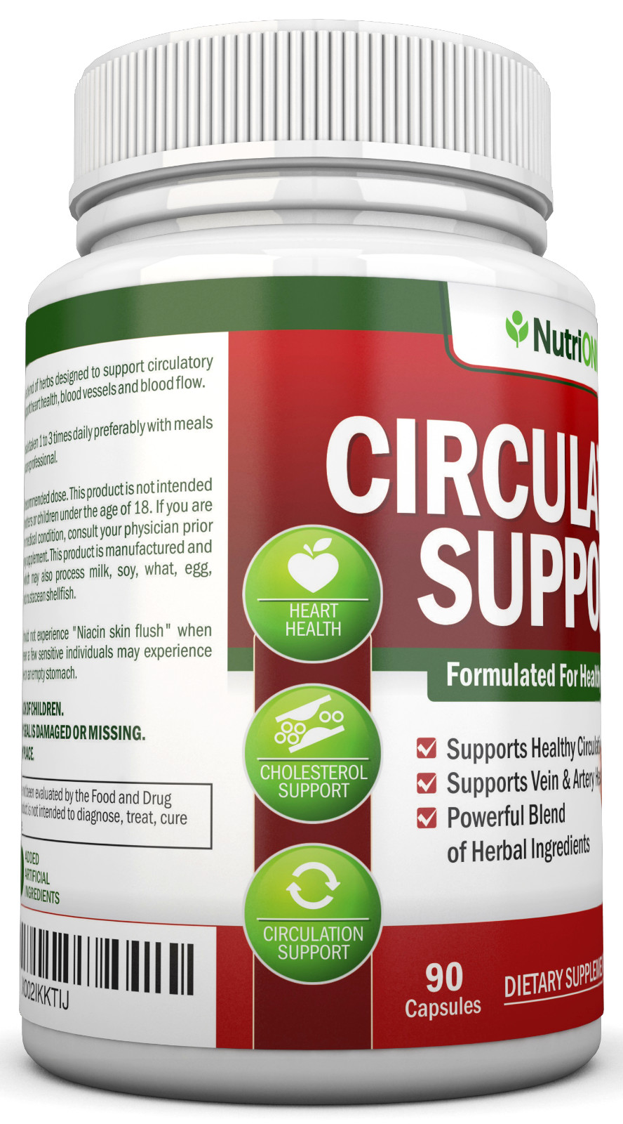 Blood Circulation Support – Natural Formula for Healthy Blood Flow & Leg Comfort