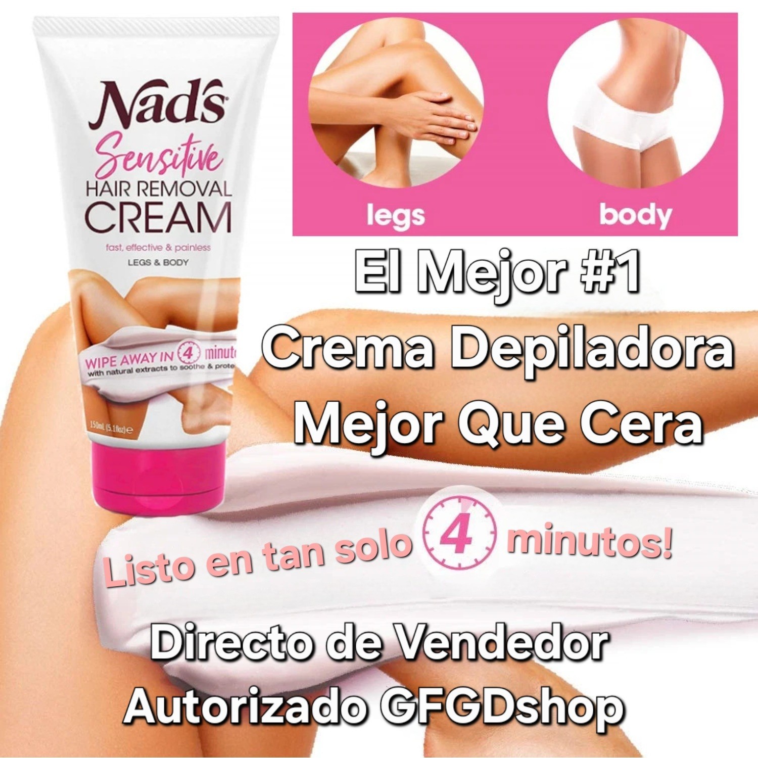 Crema Depiladora Para Mujer Depilar Area Bikini Intimas Quitar Los Vellos Rapido