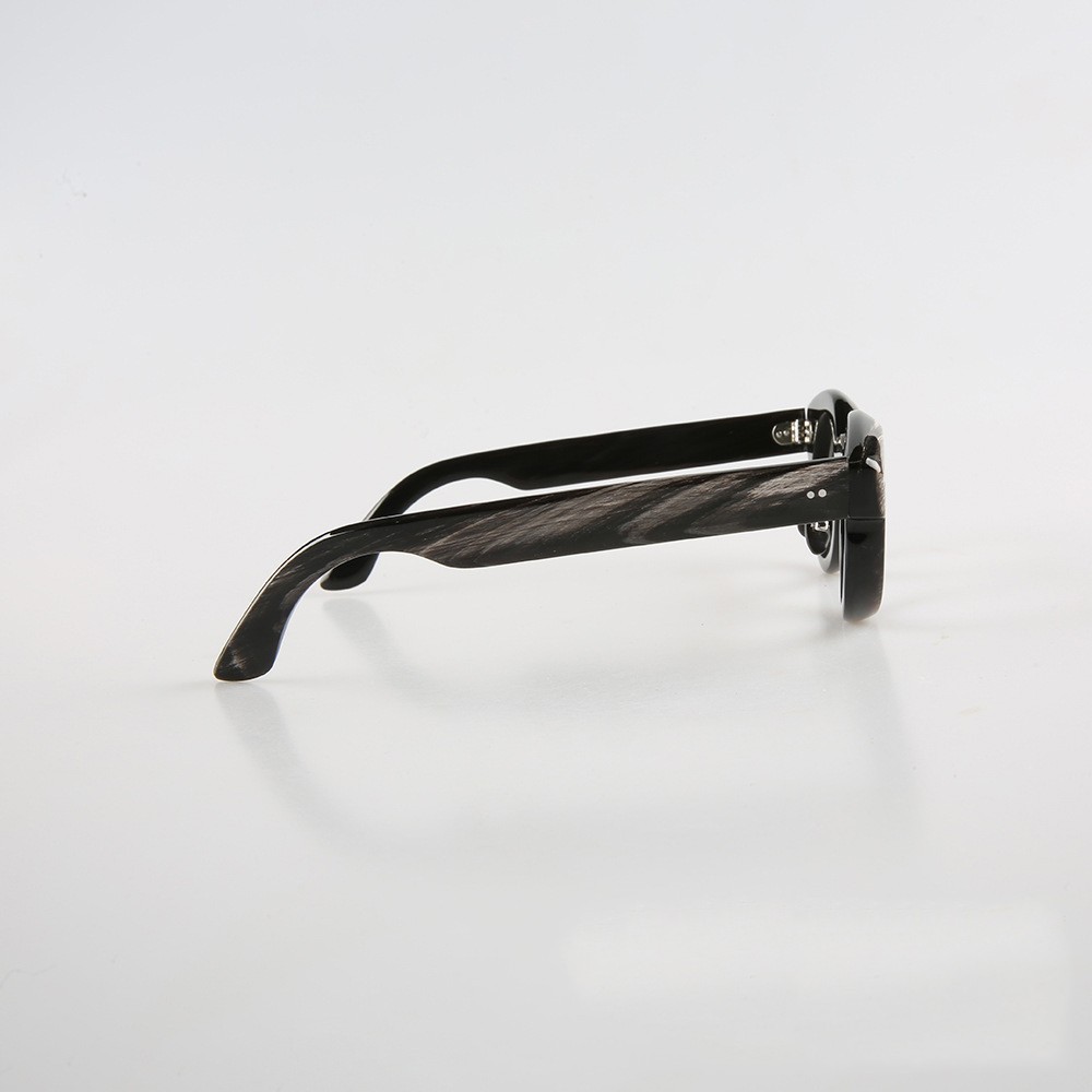 Man Eyeglass Frames Retro Irregular Thick Handmade Buffalo Horn Glasses Frame