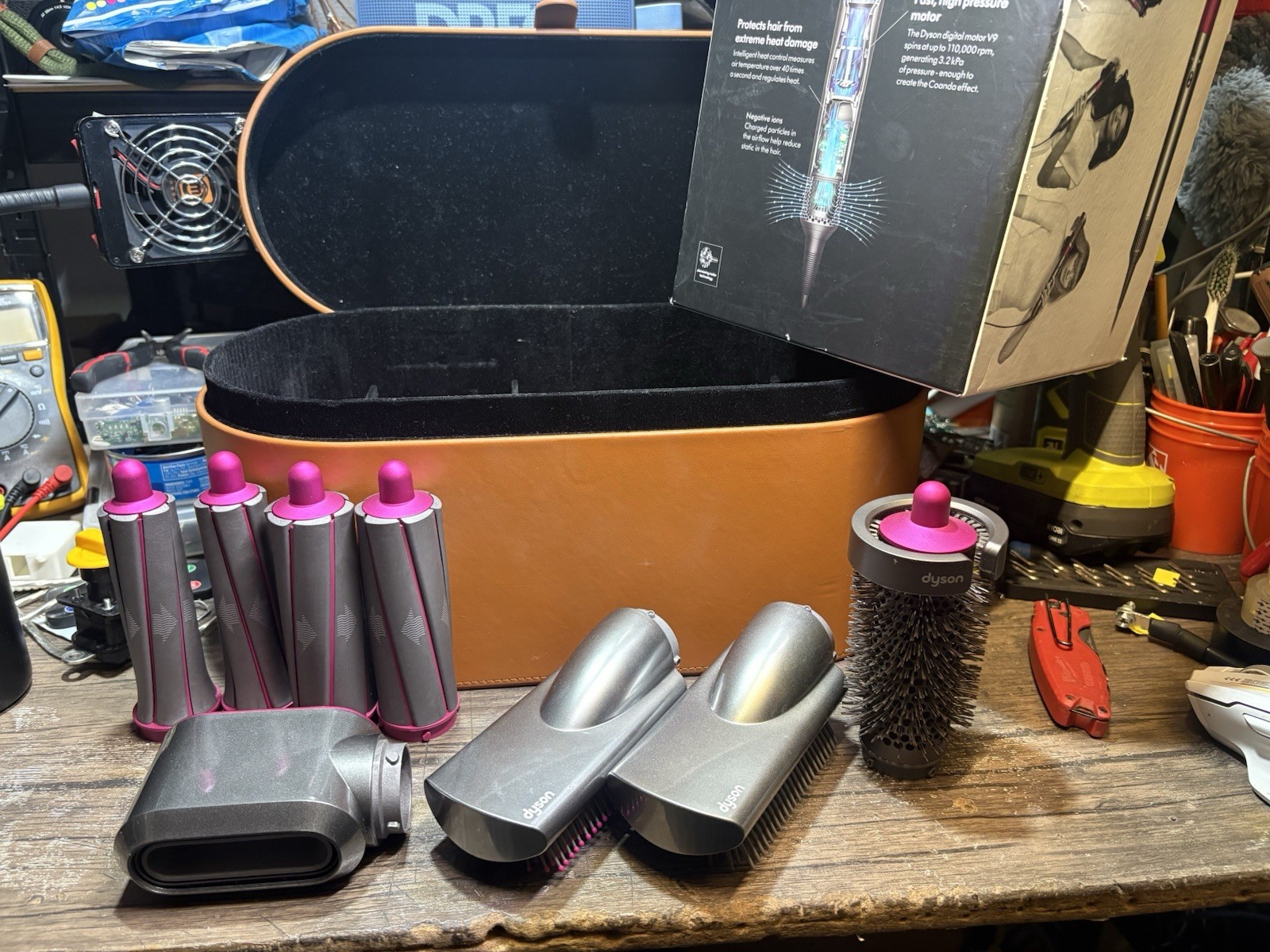 Dyson Air wrap Attachment And Box