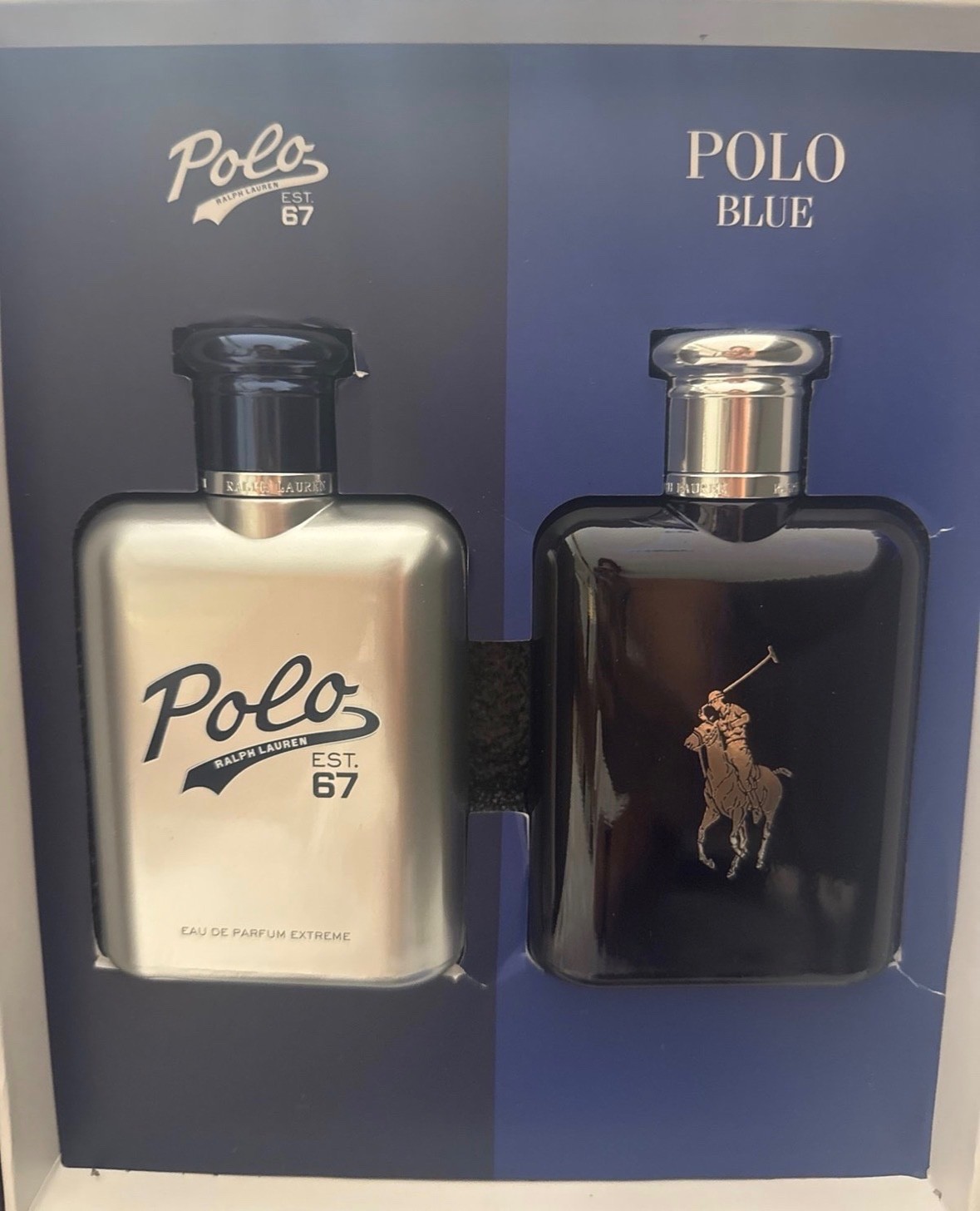 Ralph Lauren Polo 67 & Polo Blue Eau de Toilette EXCLUSIVE gift set-NEW!